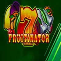 Logo of Fruitinator Jackpot King from Blueprint Gaming at BetCrown Casino
