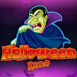 Logo of Halloween Keno from Caleta Gaming at BetCrown Casino