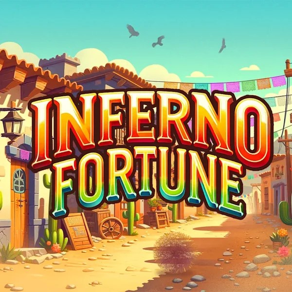 Inferno Fortune slot logo by Atomic Slot Lab at BetCrown CasinoInferno Fortune