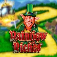 Logo of Rainbow Riches from Barcrest at BetCrown Casino