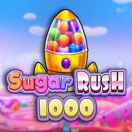 Sugar Rush 1000 slot logo by Pragmatic Play at BetCrown CasinoSugar Rush 1000