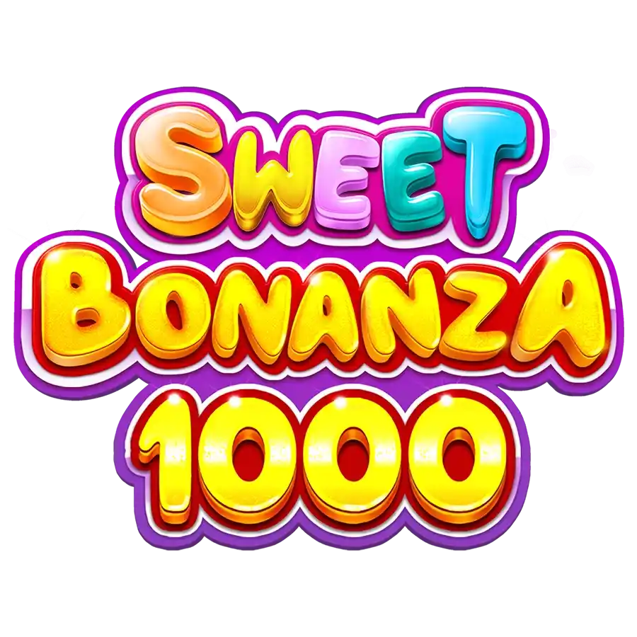 Logo of Sweet Bonanza 1000 from Pragmatic Play at BetCrown Casino