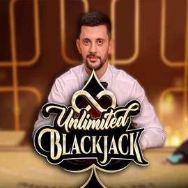 Unlimited Blackjack slot logo by Ezugi at BetCrown CasinoUnlimited Blackjack